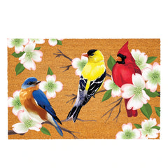 Bird Bunch Coir Door Mat